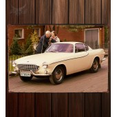 Металлическая табличка Volvo 1800 E 612